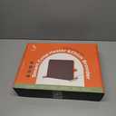 Smart Chicken Coop Heater, 200 Watts Chick Heater Built-in Adaptive Temperature Sensor, Chicken Coop Heater for Winter, Coop Heater Adaptable to Timer and Temp Controllers,UL-Compliant (Orange)