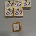 6PCS Plug-in Square Night Light, with Dusk to Dawn Sensor, Suitable for corridors, Stairs, bathrooms, Kitchens, and bedrooms - Warm Yellow