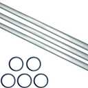 Fotoconic 118" / 3m Metal Tube Crossbar for Electric Motorized, Manual Studio Roller Background Support System, 10Ft