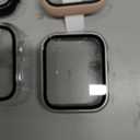 COMMUTER 6 Pack Case With Tempered Glass Screen Protector for Apple Watch 41mm Series 9 8 7, Ultra-Thin Full Coverage Hard PC Protective Cover for iWatch (Black+Clear+Starlinght+Pink+Rosegold+Clear)