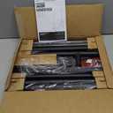 Simple Houseware Standard Rod Garment Rack, Black