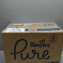 Pampers Pure Baby Diapers, Size 5 (27+ lbs), 132, Up to 100% Leakproof, Premium Hypoallergenic Soft Diapers