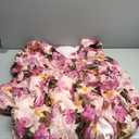 EYWOL Plus Size Dresses for Curvy Women: Fall Wedding Guest Dresses for Women - Long Sleeve Maxi Dress - Pink Baby Shower Dress, 3XL