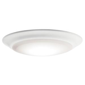 Kichler Horizon 6.5 LED Downlight/Ceiling Light 3000K in White, LED Ceiling Light Fixture for Modern Interiors, 43848WHLED30T