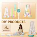 imprsv 3FT Block Marquee Letters Light Up Letters for Birthday Baby Shower Party Backdrop Decor, Large Light Up P for Wedding Decorations Engagement Party Decorations