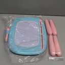 Kikidex Toddlers Toys Age 1-3, Magnetic Drawing Board, Doodle Board Pad Learning and Educational Toys for 1 2 3 Year Old Baby Kids Birthday Gift (Mint Blue)