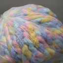 Mooreeke Chunky Knit Blanket 50"x60" Soft Washable Chenille Throw Blanket Cozy 100% Handmade Crochet Gift Blankets with Jumbo Chenille Yarn for Couch Bed Sofa Room Decor -Purple and Pink