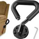 2026 New Modle Recliner Handle Extender Plus, Recliner Lever Extender with Foam Pad for Added Comfort, Recliner Chair Arm Extension for Elderly, Lazy Boy Lever Extender Control Recliner Handles Easily