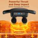 AERLANG Massage Gun Deep Tissue Muscle Massager,Back Massager For Pain Relief,Percussion Multi-Head Massage Gun Tool Handheld Messager With 9 Levels & 4 Modes Gifts For Him Her Dad Mom