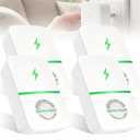 4 Pack Stopwatt SmartPlug Device, top Watt Device Plug-in for Home & Office US Plug 90V-250V 30KW Load Energy Saver