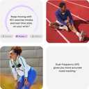 Google Pixel Watch 4 (41mm) - Android Smartwatch - Heart Rate and Sleep Tracking - 30-Hour Battery - Fitness Tracking - Google AI - Matte Black Aluminum Case - Obsidian Active Band - LTE (2025 Model)