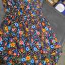 Summer Dresses for Women Sleeveless Casual Sundresses Loose Beach Cover, Floral, Size S