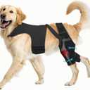 Dog Knee Brace for Torn ACL Hind Leg, Dog Leg Brace Helps Reduce Pain from Torn CCL, Luxating Patella, Ligament Injuries, Hip Dysplasia, L