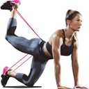 El sistema de cinturn Booty, bandas de ejercicio para entrenamiento para entrenamientos de resistencia, levantamiento y tonificacin de glteos femeninos y parte inferior