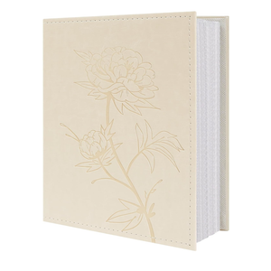 Vienrose Photo Album 200 4×6 Photos Vegan Leather Cover Photo Book Horizontal Pockets for 4×6 Large Capacity Picture Album for Family Wedding Baby Anniversary(200 Pockets Beige)