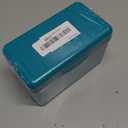 H4D 3x5 Index Card Holder with 100 Heavyweight Ruled Index Cards and 25 Plastic Dividers, Teal