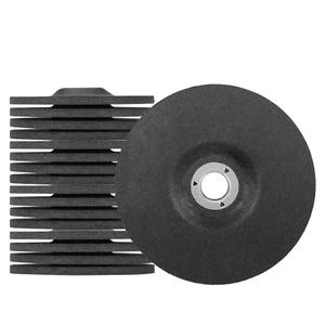 SI FANG 3 inch Grinding Wheel, Depressed Center Aggressive Grinding Rust Removal Welding for Metal, Grinding Disc for 3/8in Arbor Mini Angle Grinder Die Grinder, Durable & Sharp (10 Pack)