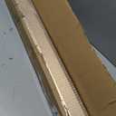 Blulu 2 Pcs Aluminum Floor Transition Strip Thickness 1.8 mm 36 Inch Threshold Ramp for Doorway Door Strip Reducer Doorway Edge Trim Suitable for Threshold Height Less Than 1.6 Inches(Brushed Gold)