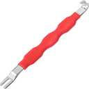 3 x Automotive Electrical Connector Separator,Terminal Release Remover Tool 13120,Dual End Wiring Harness Disconnect Tool for Most Cars Trucks(Red