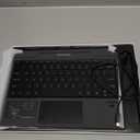 Qulose Surface Pro 9 Keyboard, Detachable Wireless Bluetooth Keyboard for Microsoft Surface Pro 8/9/X, with Built-in Rechargeable Battery/Multi-Gesture Touchpad