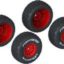 Arrma 550116 dBoots FORTRESS Tire Set Glued Red 2 Pairs