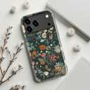 LUMARKE for iPhone 17 Pro Case Cute,Aesthetic Vintage Wildflower Hard Shell,Compatible with Magsafe,Trendy Unique Cool Western Coquette Floral Protective Slim Silicone Phone Cover for Women Girls