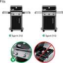 Hisencn 7642 Grill Igniter for Weber Spirit 210 & Spirit 310 Gas Grill Models with Up Front Controls (Model Years 2013 and Newer)