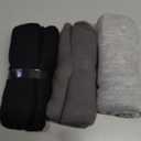 Gildan Men's A-shirt Tanks, Multipack, Style G1104, Grey/ Black (5 Pack), Large