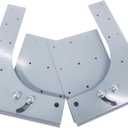 Hinge Kit for Restaurant Canopy Hood Exhaust Fan (11.3"  8.3")