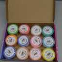 12 Pack Butter Slime Kits,Scented Slime for Kids Party Favor Gift, Stress Slime Toy for Girls and Boys, Soft and Stretchy