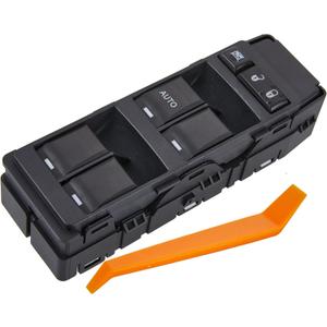 7+6 Metal Pins. Power Window Switch Fits for Chrysler 200 300 Sebring, Dodge Avenger Caliber Charger Magnum Compass Patriot Driver Side Control Door vidrios Master Switch 04602780AA