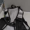 Lightweight Hydration Backpack, Running Backpack with 2L Water Bladder, Hydro Water Daypack for Cycling Hiking Rave for Men Women (Black)