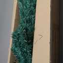 COMHOMA Artificial Christmas Tree,Hinged Spruce Tree with 1,000 Branch Tips,Meatl Foldable Base,Easy Assembly Holiday Decoration (Green)