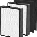 45i True HEPA Replacement Filter Compatible with BreatheSmart Flex and 45i Air Cleaner Purifier, 2 HEPA Filters with 2 Carbon Pre-Filters, B4-Pure Filter Part # B4-Fresh / FL40-Silver-Carbon, 2 Pack
