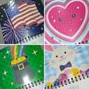 Diamond Art Calendar 2026, DIY Diamond Art Calendar, 12-Month Flip Wall Calendar with To Do List, Diamond Calendars 2026 for Home Office Decoration