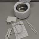 Dental Ultrasonic Retainer Cleaner Machine: 45kHz Dental Cleaning Pod with Digital Timer & 200ML, Deep Cleaning for Dentures, Mouth Guards, Aligners, Night Guards, Braces, Toothbrush Heads & Jewelry (White)