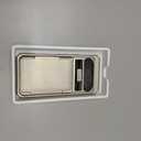 CENMASO for Google Pixel 9 Pro Case/Pixel 9 Case with Card Holder (4 Cards) & Sliding Camera Cover & KickstandRFID Blocking Full-Body Shockproof Wallet Phone Case for Pixel 9/9 Pro-Natural Titanium