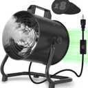 FEFE 8 Inch Portable Range Hood, 2900 RPM Powerful Portable Kitchen Exhaust Fan, Desktop Range Hood with 8 Activated Carbon Washable & Reusable Filter, for Outdoor BBQ, Hot Pot, Camping, Trips and RV