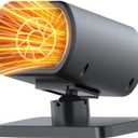 Car Heater 12V, Fast Heating, 12V Windshield Defogger Defroster, 150W Portable Car Heater That Plugs into Cigarette Lighter