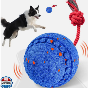 Moseyuh Interactive Dog Toy Motion Activated Pet Toys for Dogs, Safe ETPU Material, Waterproof and Rechargeable, Durable Dog Toys for Medium and Large Dogs