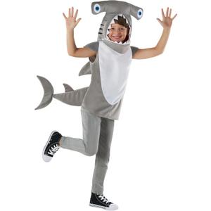 Morph Costumes Hammerhead Shark Costume Kids Boys Fish Outfit Tabard Halloween Costumes For Kids Shark Costume Boys (Medium)