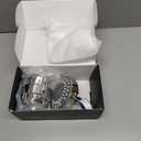 FEELSO Shower Head and 15 Stage Shower Filter Combo, High Pressure 5 Spray Settings Filtered Showerhead with Water Softener Filter Cartridge for Hard Water Remove Chlorine and Harmful Substances (Chrome)