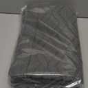 COSY HOMEER 48x20 Inch/30X20 Inch Kitchen Rug Mats Made of 100% Polypropylene 2 Pieces Soft Kitchen Mat Specialized in Anti Slippery and Machine Washable (Grey) (20"x30"+20"x48")