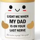 Gifts for Mom from Daughter Son Funny Birthday Stress Relief Candle for New Bonus Step Moms Mother in Law Mother Wife from Kids Stepchildren Perfect Mom's Birthday & Mother’s Day Ideas Humor Candle
