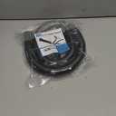 Cord Protectors from Pets No Chew 8.2ft 1/2inch, YCLYC Spilt Wire Protector Tubing Cable Sleeve, Black Cord Wrap Cable Organizer, Power Wire Organizers for Cords, Cable Management Under Desk, Computer