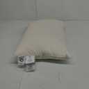 LOFE Organic Buckwheat Pillow for Sleeping with Organic Cotton Pillowcase - 14''x20'' Adjustable Pillow, Breathable for Cool Sleep, Cervical Support for Back and Side Sleepers(Tartary Buckwheat Hulls) (Off White(pure))