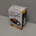 Car Heater,12V 200W Portable Fast Heating Defroster Automobile Windshield Fast Heaters Car Heater That Plugs into Cigarette Lighter for Car, SUV, Trucks (Red Black)