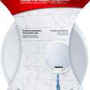 Command Fog Resistant Mirror, 1-Mirror, 2-Water-Resistant Strips (BATH15-ES), Organize Damage-Free