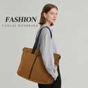 Timeet Travel Laptop Tote Bag for Women,Waterproof Travel Tote Bag Multi Pockets Work Tote Bag with Laptop Compartment