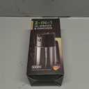 Costop Professional 500ml Glass Oil Sprayer - 3-in-1 Kitchen Tool: Fine Mist, Stream & Pour | Leak-Proof Design for Air Fryer, BBQ & Cooking | BPA-Free (Black)